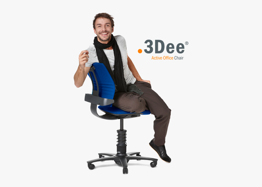 People Sitting On Chairs Png - Actief Zitten, Transparent Png