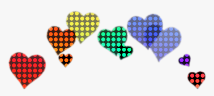 Black Heart Crown Png, Transparent Png