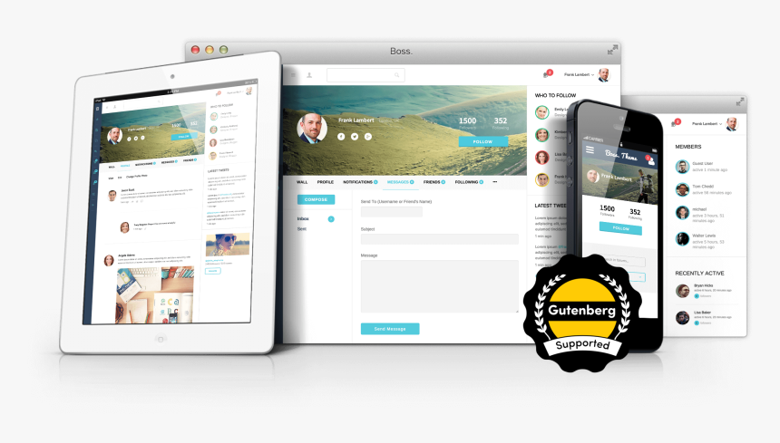Wordpress For Social Website, HD Png Download