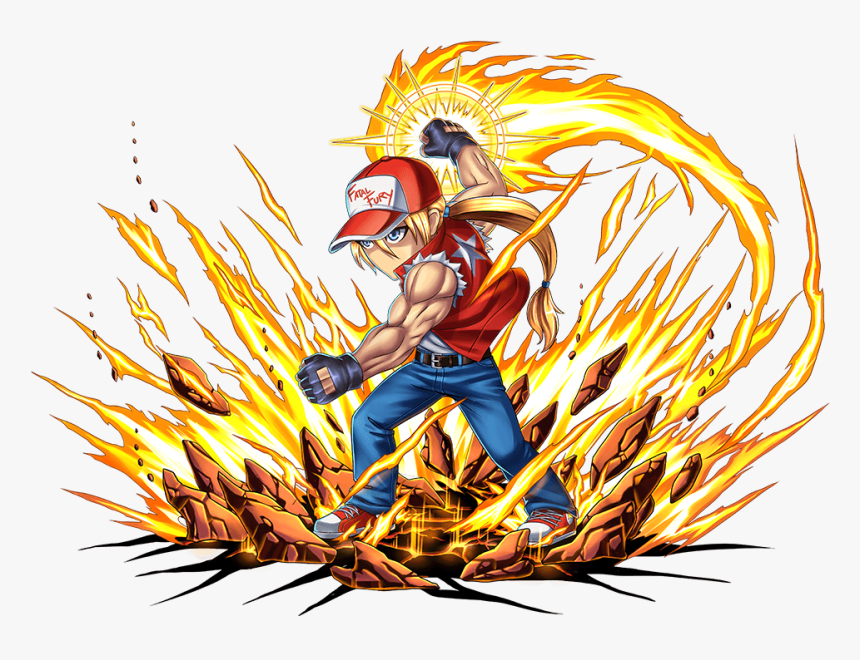Terry Bogard Element - Brave Frontier King Of Fighters, HD Png Download