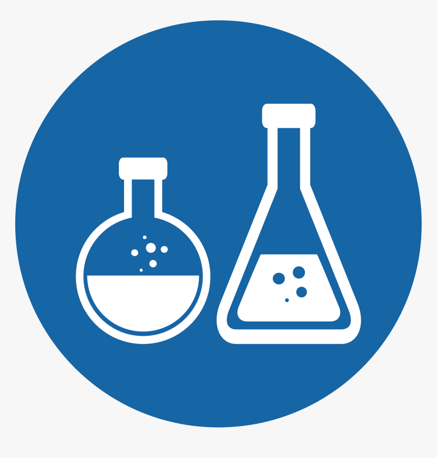 Uci Green Lab Round-bottom Flask And Flask Logo - Blue Business Icon, HD Png Download
