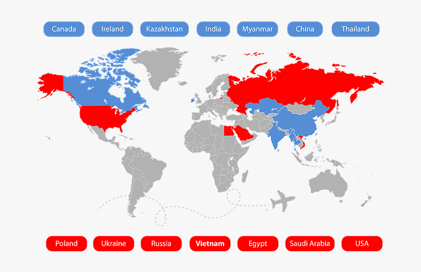 World Map, HD Png Download
