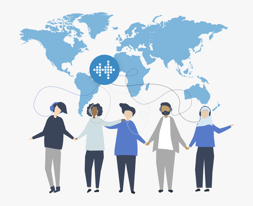 Flat World Map Transparent, HD Png Download