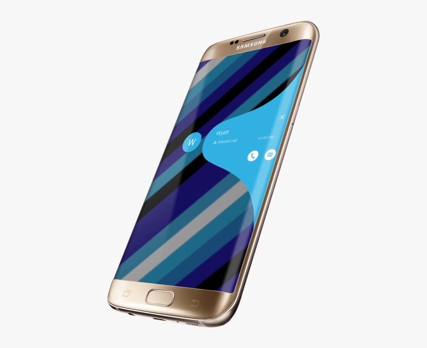 Samsung Galaxy S7 Edge Dorado, HD Png Download