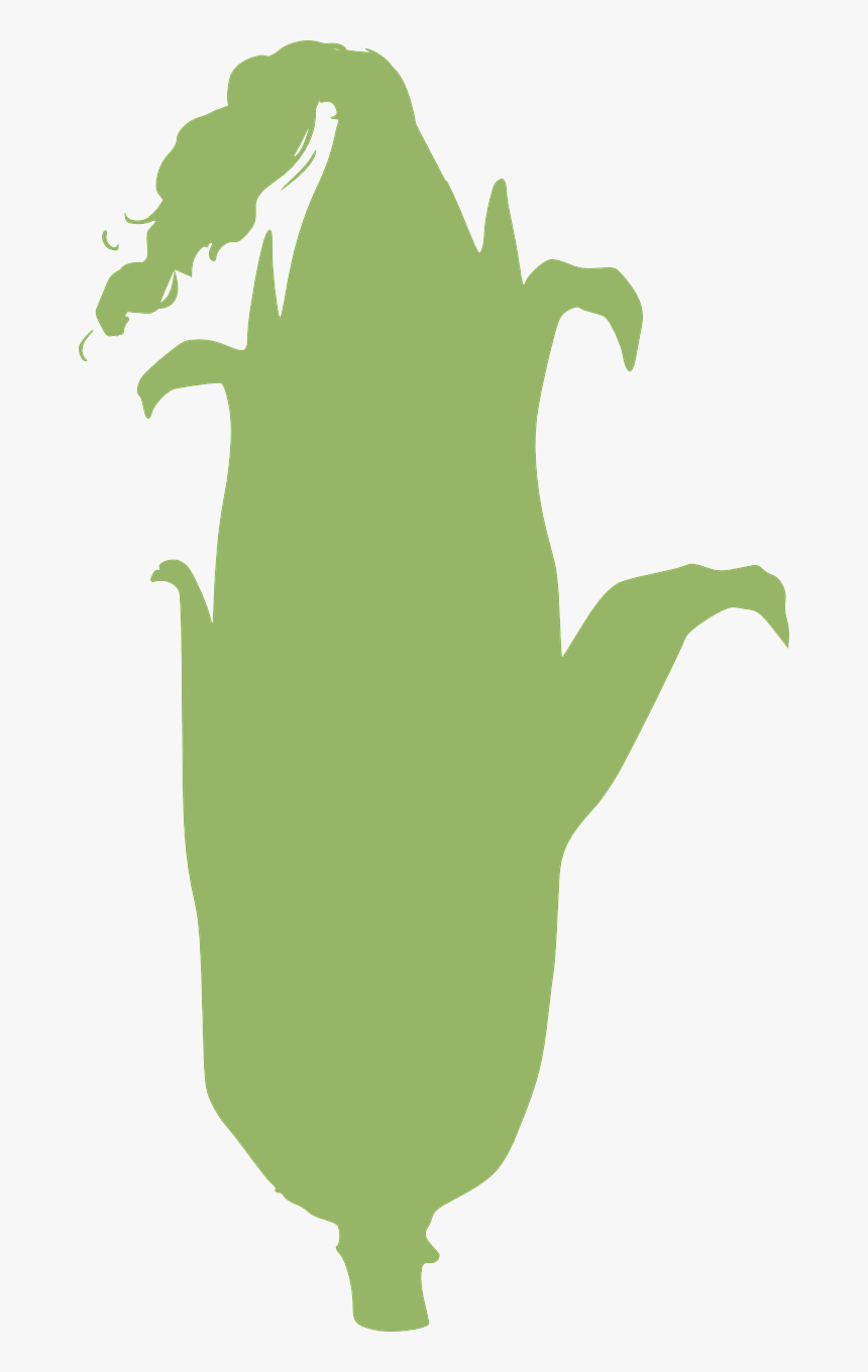 Ear Of Corn Silhouette, HD Png Download