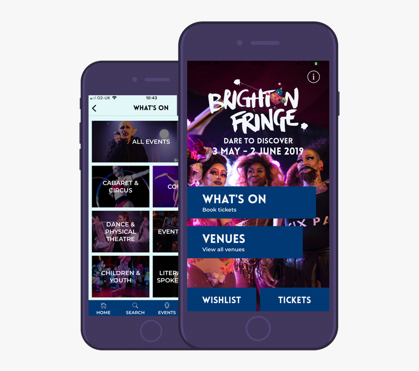 Brighton Fringe Iphone Mockup, HD Png Download