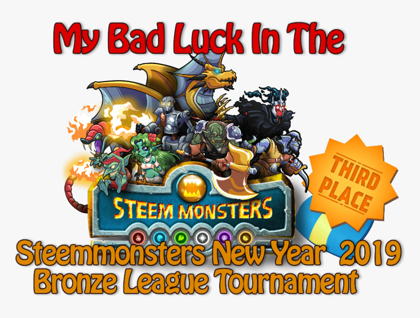 I Missed The Tournament Finale Because Of Bad Luck - Steem Monsters, HD Png Download