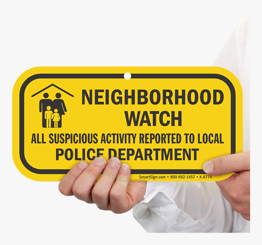 Neighborhood Watch, Suspicious Activity Reported To Neighborhood