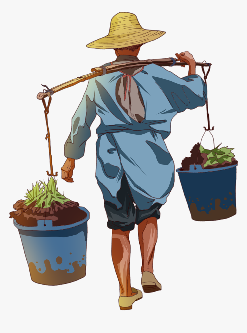 Fresh And Simple Style Farmer Takes The Labor Day Element - Labour Day, HD Png Download