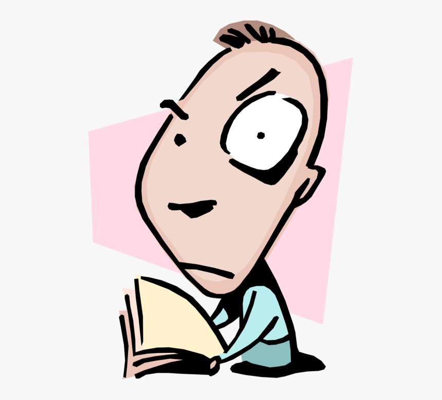 Vector Illustration Of Suspicious Bug-eyed Businessman, HD Png Download