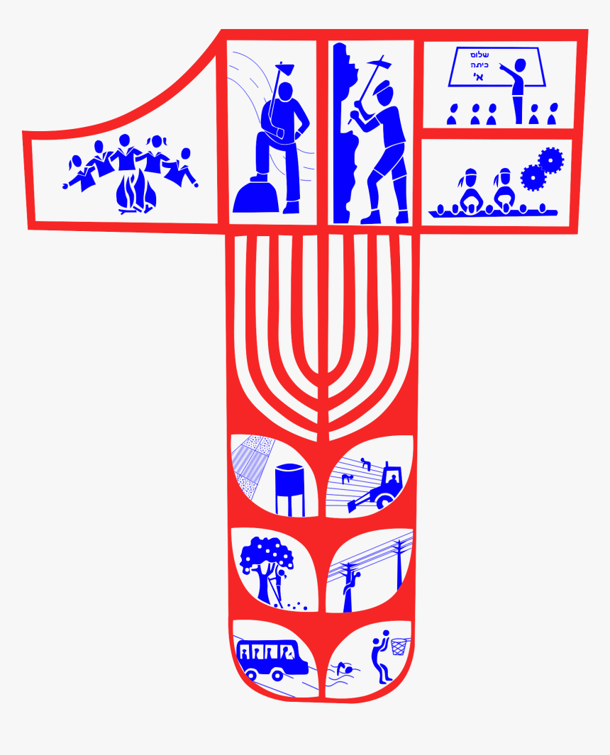 Labor Israeli Movment In Histadrut Hammer Old Symbol - תנועת העבודה, HD Png Download
