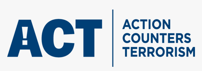 Action Counters Terrorism - Electric Blue, HD Png Download