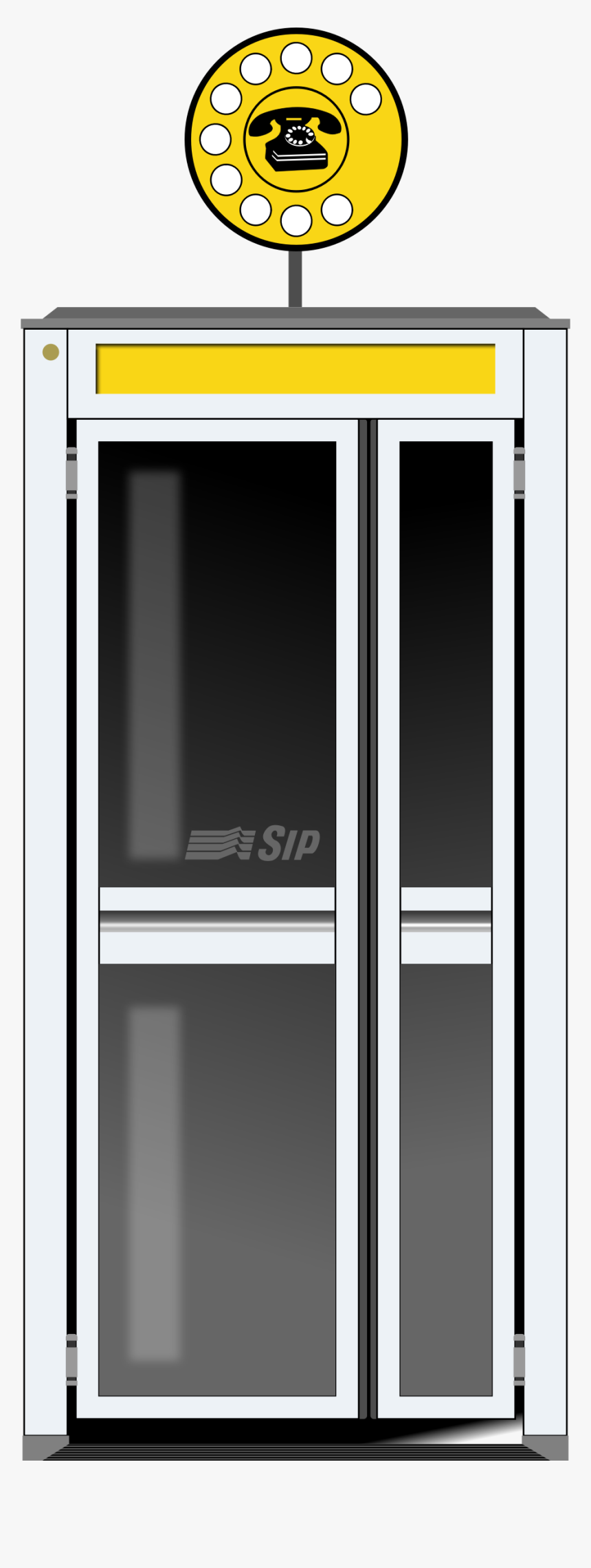 Telephone Booth Clip Arts - American Phone Booth Clipart, HD Png Download
