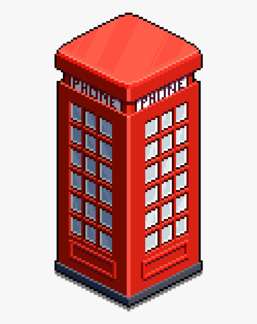Red Phone Booth, HD Png Download