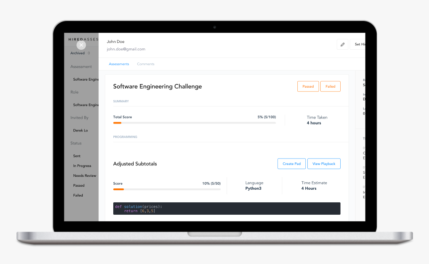 Hired Assessments, HD Png Download
