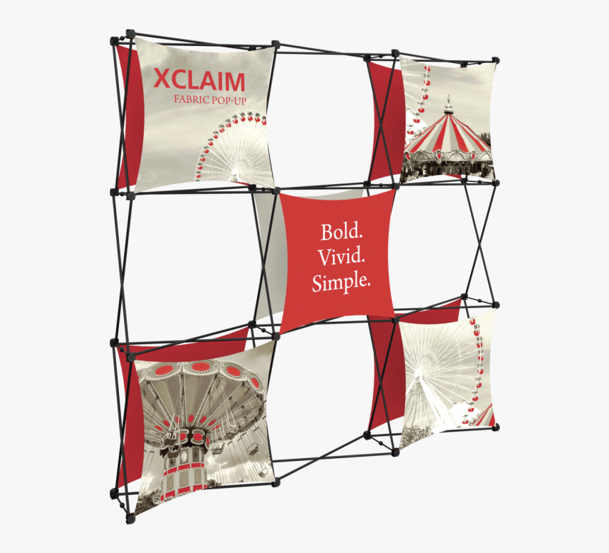 Fabric Pop Up Display, HD Png Download