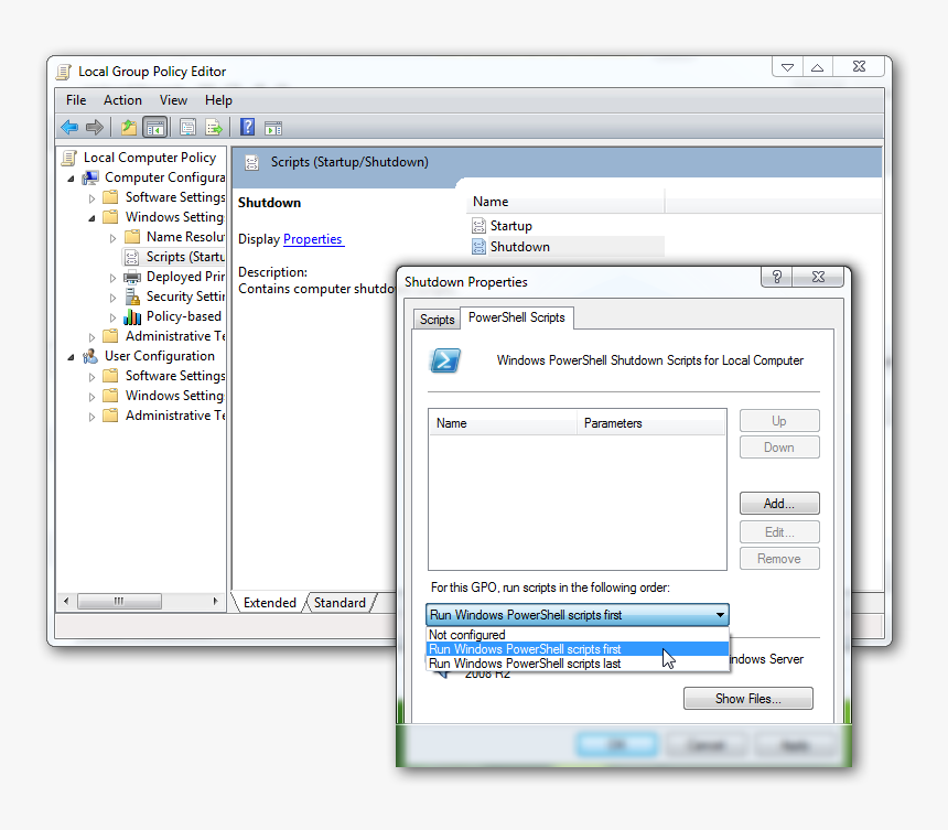 Add A Custom Sound During Shut Down Of Windows 7 - Windows 7, HD Png Download