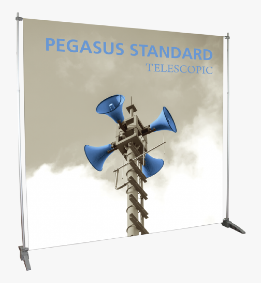 Pegasus Standard Telescopic Banner Stand - Pegasus Supreme Telescopic Banner Stand, HD Png Download