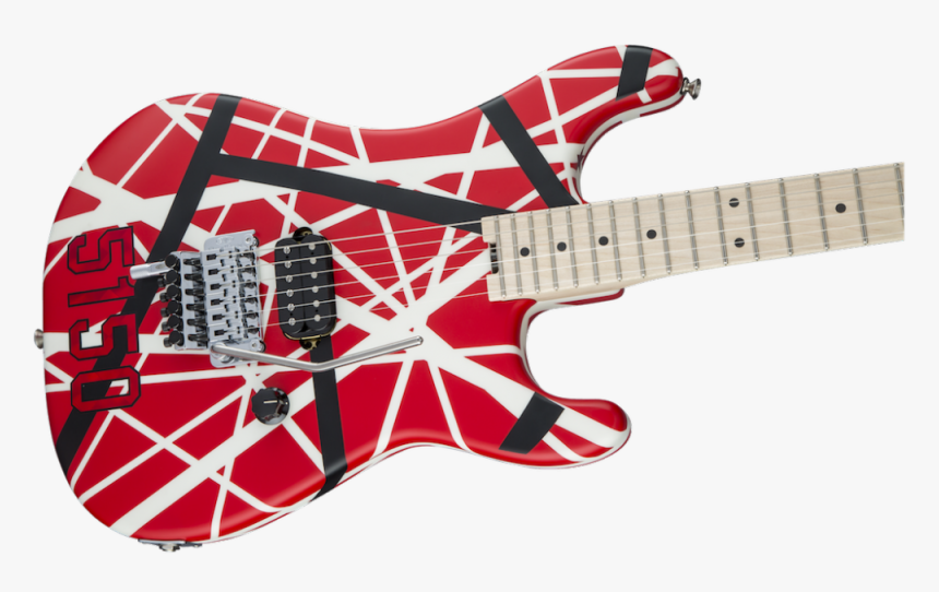 Evh Striped Series 5150 Guitar, HD Png Download