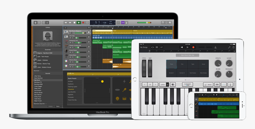 Garage Band, HD Png Download