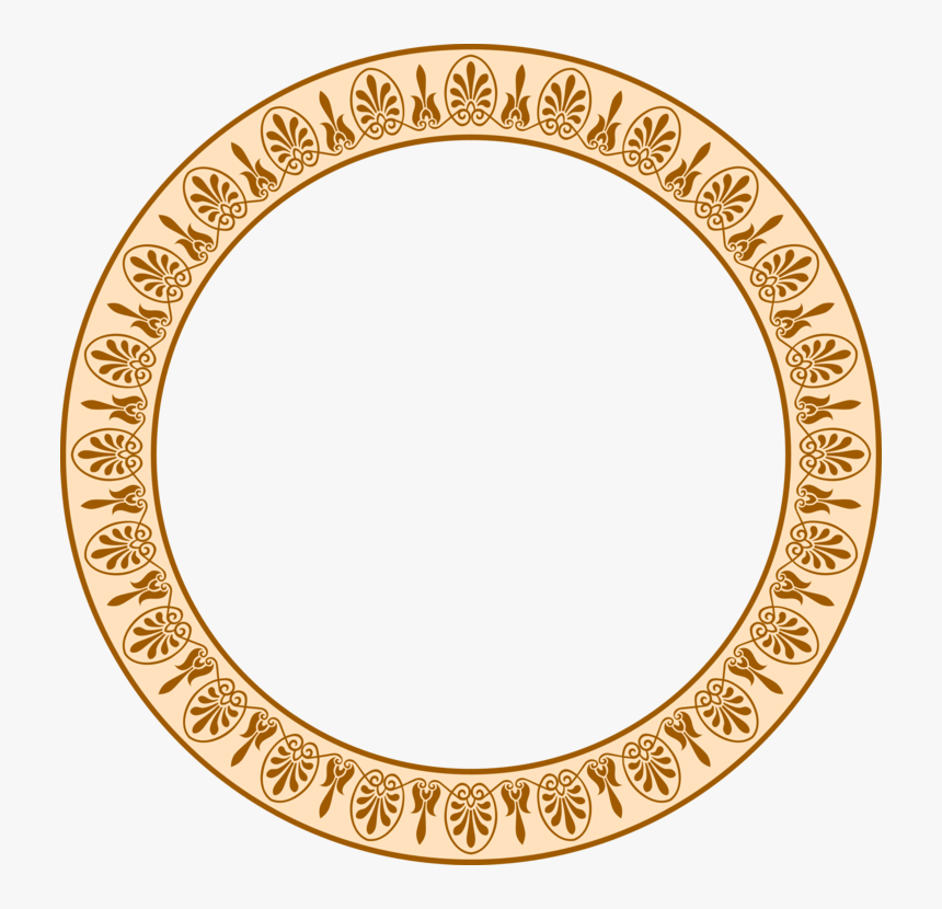 Oval,tableware,circle - Maharaja Surajmal Brij University, HD Png Download