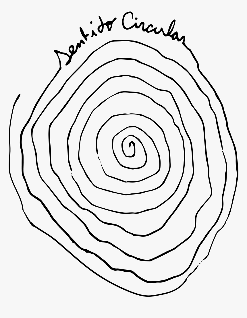 Sentido Circular - Line Art, HD Png Download