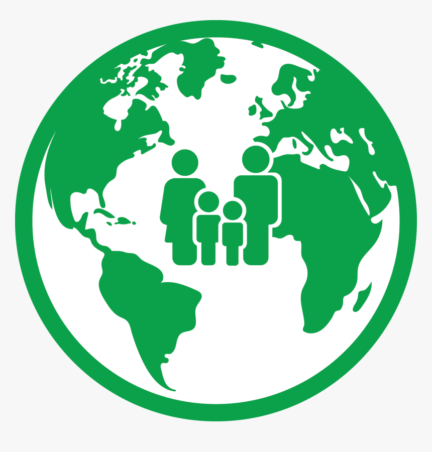 Worldwide Black And White, HD Png Download