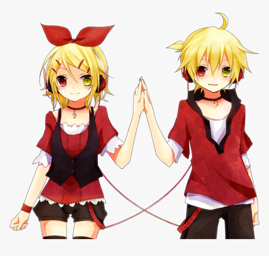 Rin Kagamine Vocaloid Image - Anime Vocaloid Rin & Len, HD Png Download