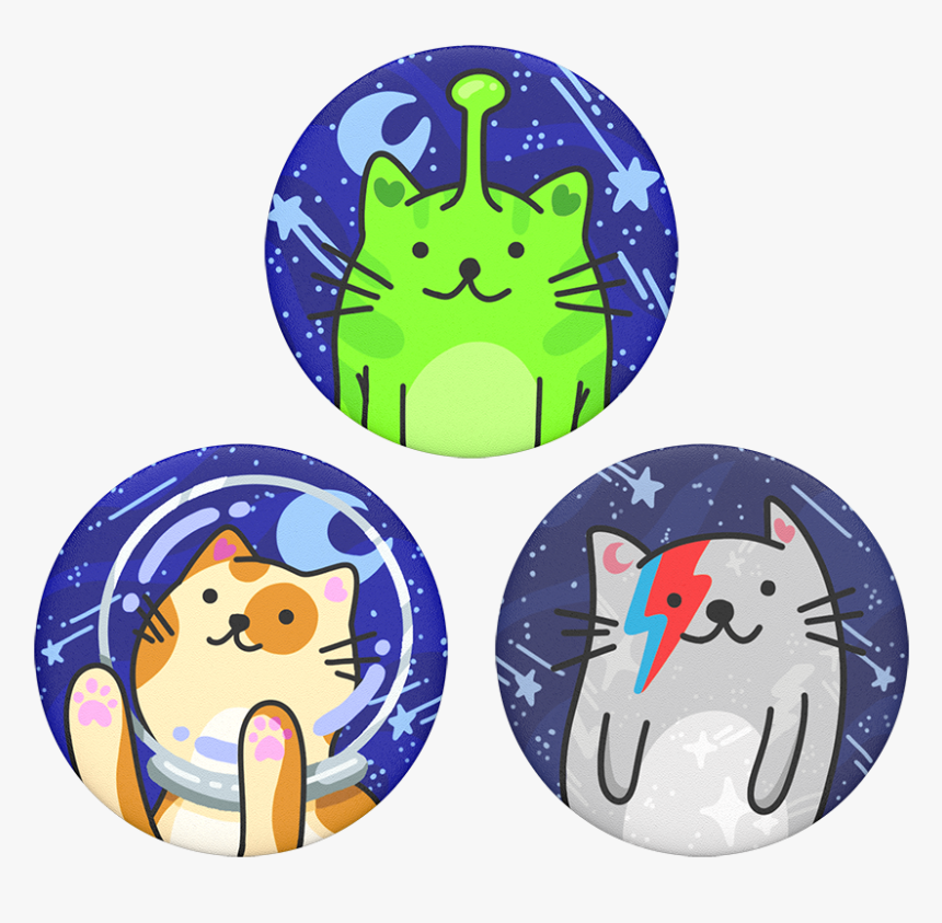 Cat Popsocket, HD Png Download