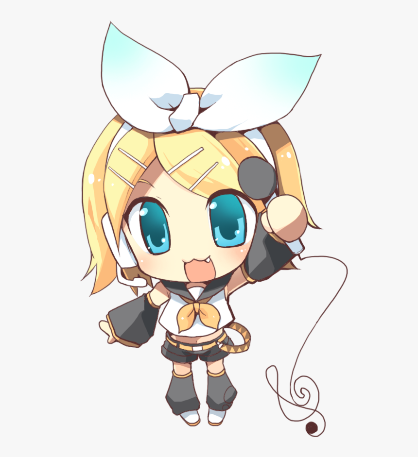 Hatsune Miku Rin Chibi, HD Png Download