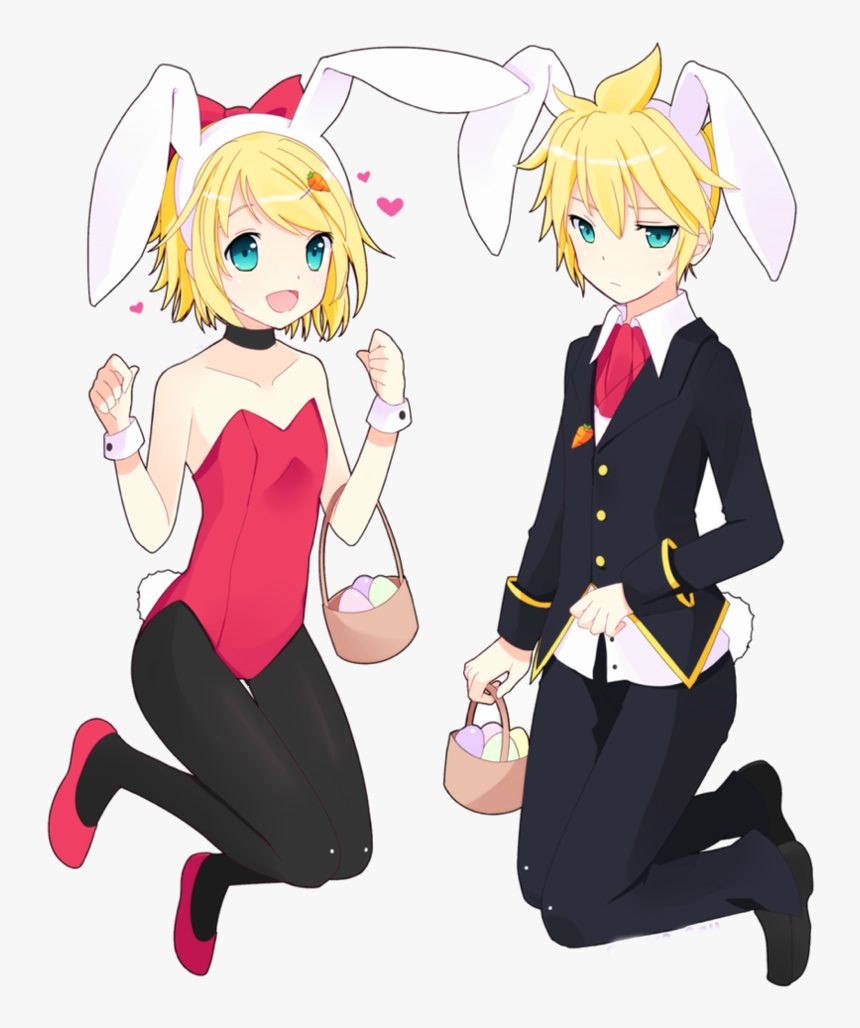 Rin Kagamine Png -len Kagamine Png - Rin Len Kagamine Png, Transparent Png
