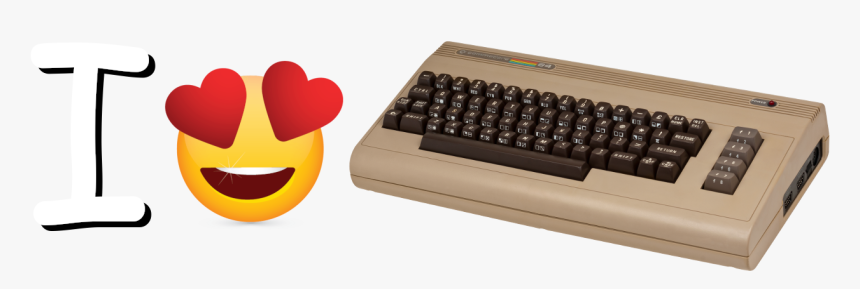 I Heart Commodore-64 - Smiley, HD Png Download