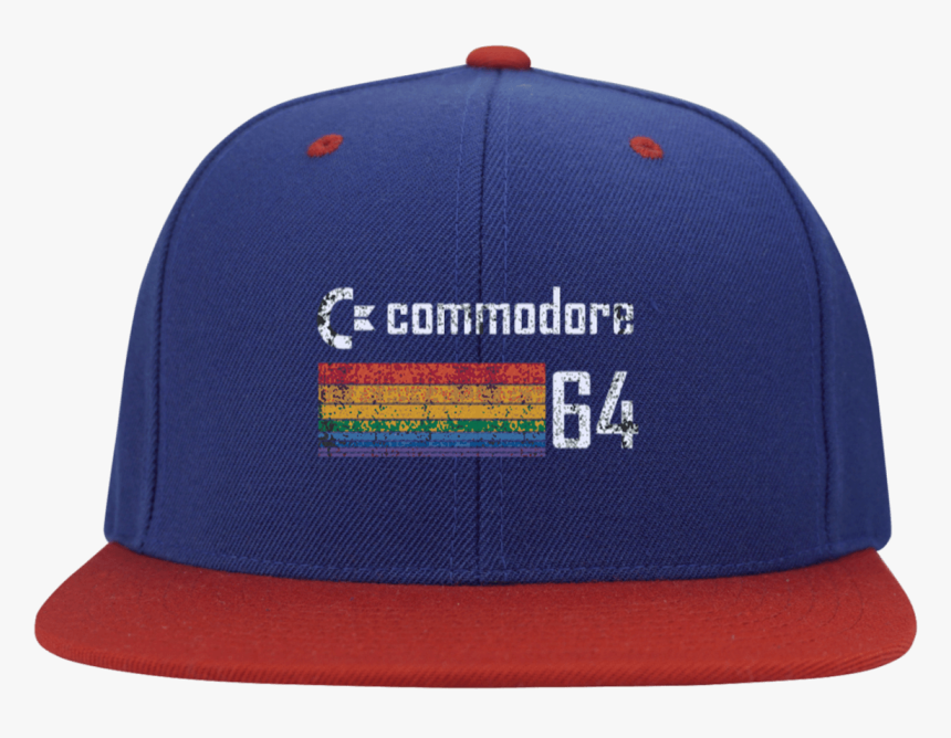Commodore 64 Flat Bill High-profile Snapback Hat - Hat, HD Png Download