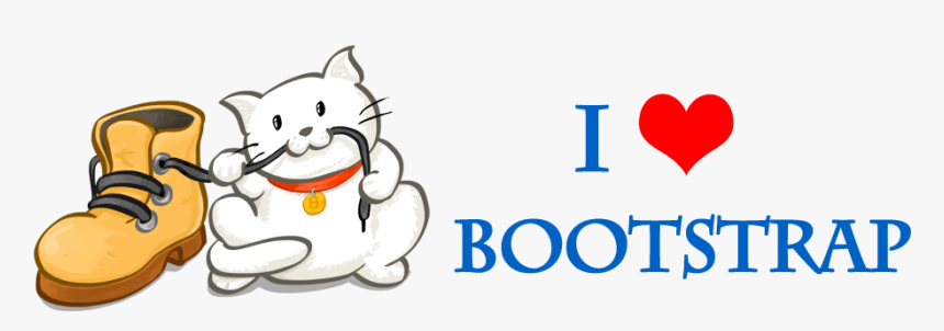 Techflourish Collections Fancyboot Customize - Bootstrap Cartoon, HD Png Download