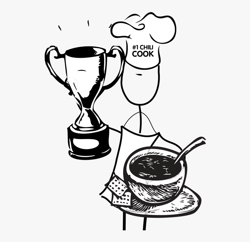 Chili Cookoff Clipart - Chili Cook Off Clipart Black And White, HD Png Download