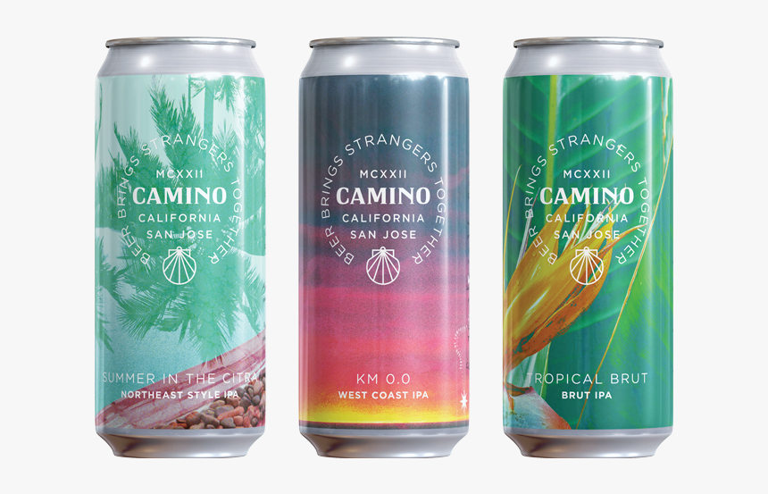 Cans Of Beer - Camino Beer, HD Png Download