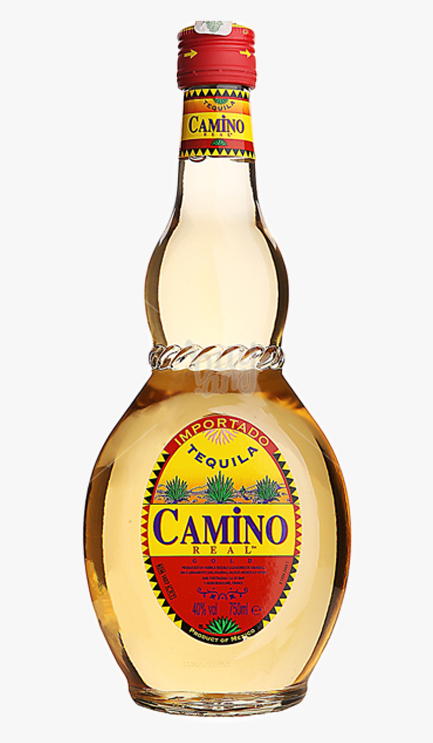 Transparent Ace Of Spades Champagne Png - Tequila Camino Real Gold, Png Download