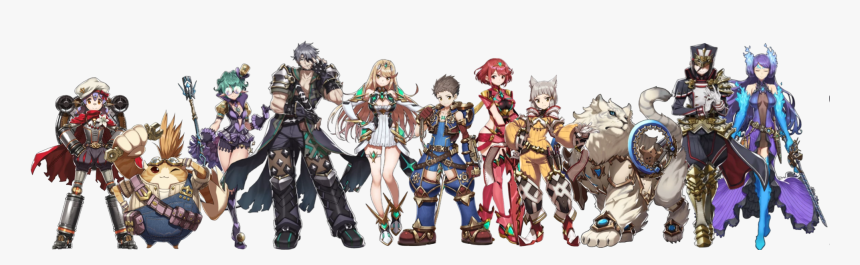 View Samegoogleiqdbsaucenao Xenoblade2 , - Xenoblade Chronicles 2 Characters, HD Png Download
