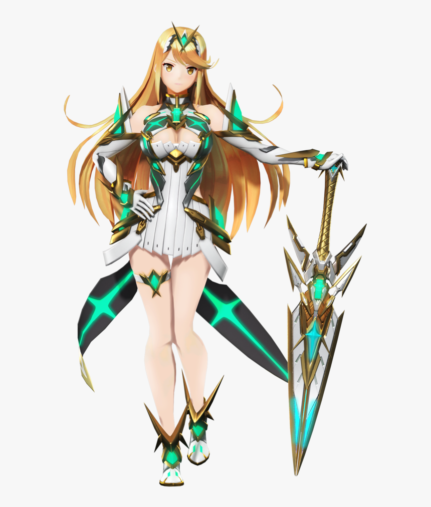 Xenoblade Chronicles 2 Mythra Png, Transparent Png