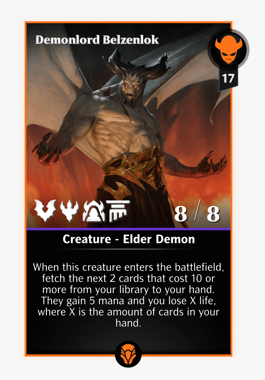 Demonic Png , Png Download - Demonlord Belzenlok, Transparent Png