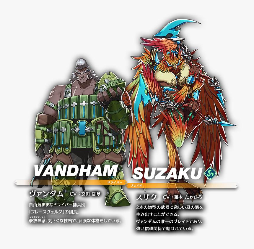 ゼノブレイド 2 ヴァンダム, HD Png Download