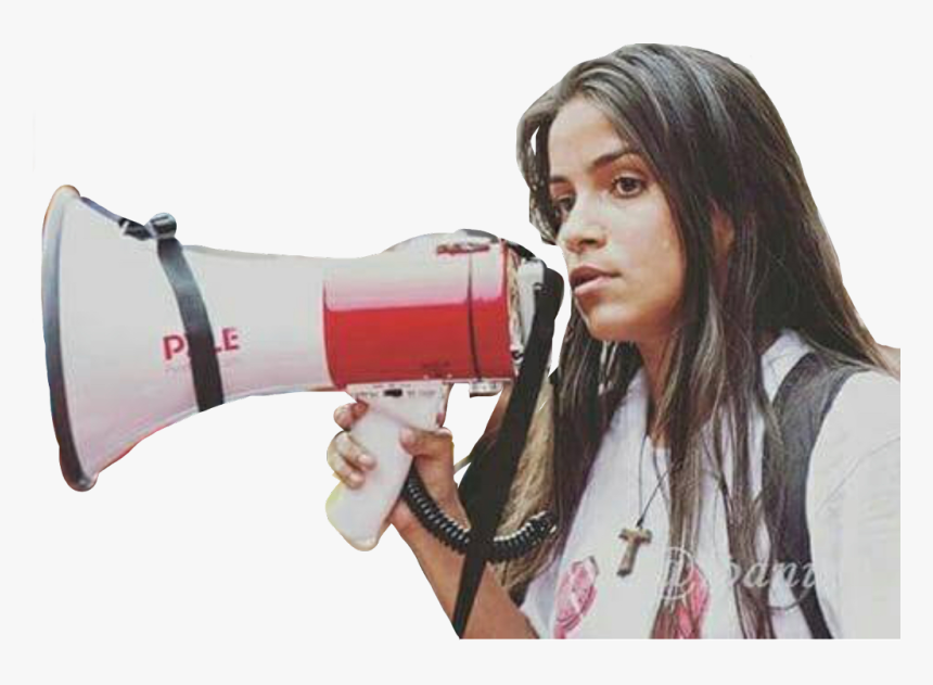 #anunce #anuncio #megafono #girl #jorgeamarante #freetoedit - Girl, HD Png Download
