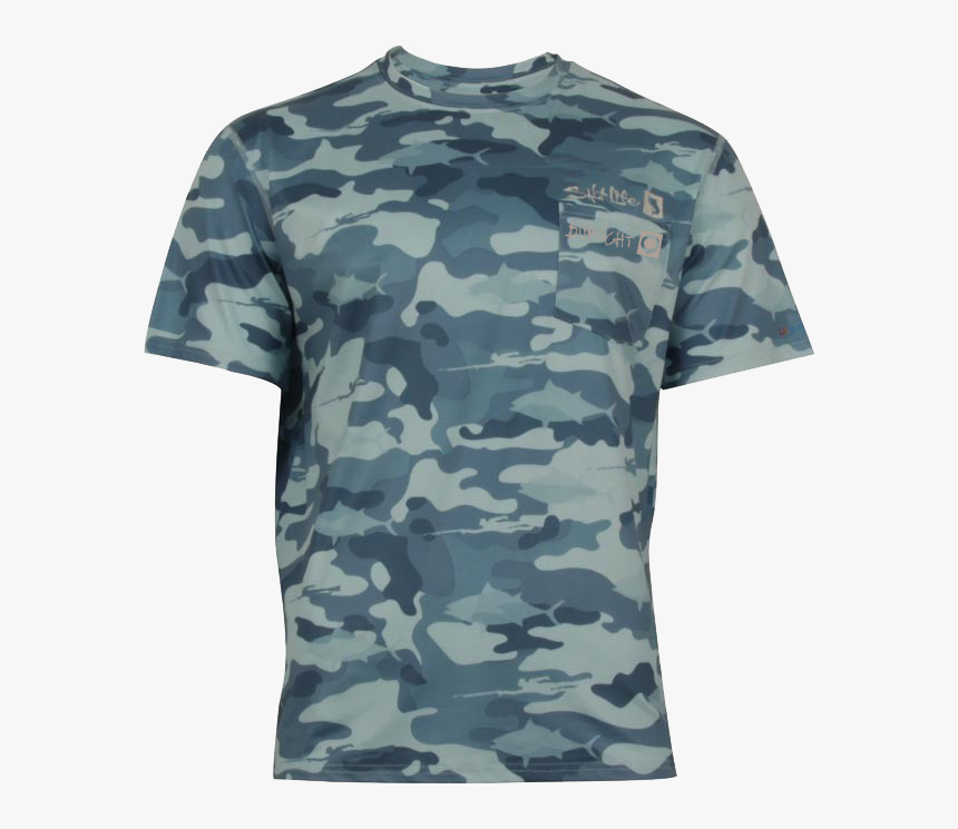 Image Of Salt Life Pocket Tee - Active Shirt, HD Png Download