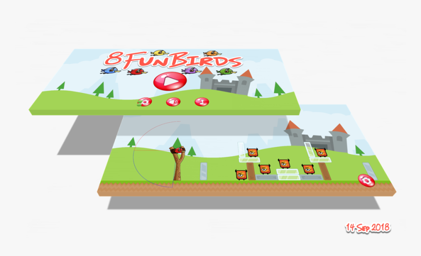 Not All Birds Are Angry - Cartoon, HD Png Download