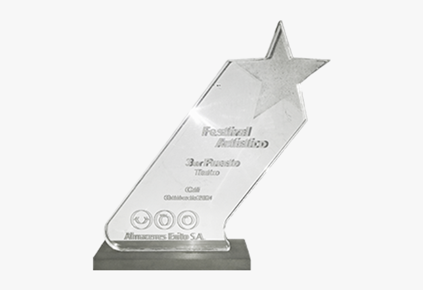 Trofeo En Acrilico Png, Transparent Png