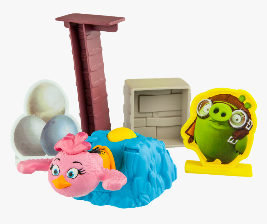 Stella - Happy Meal Toys The Movie Angry Bird Red, HD Png Download