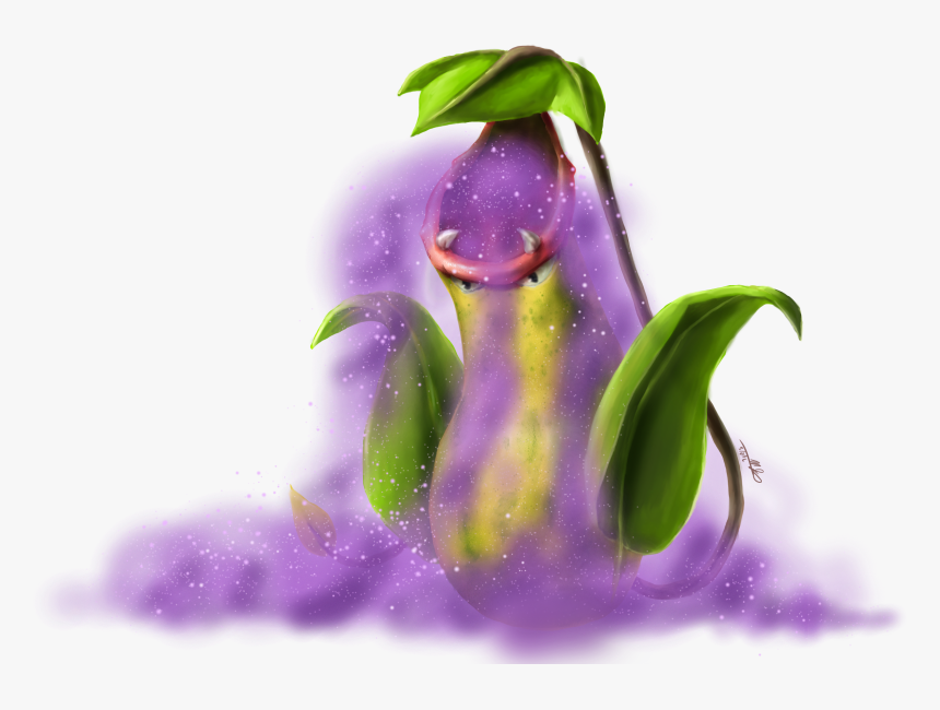 Victreebel Used Poison Powder By Yggdrassal - Victreebel Vine Whip, HD Png Download