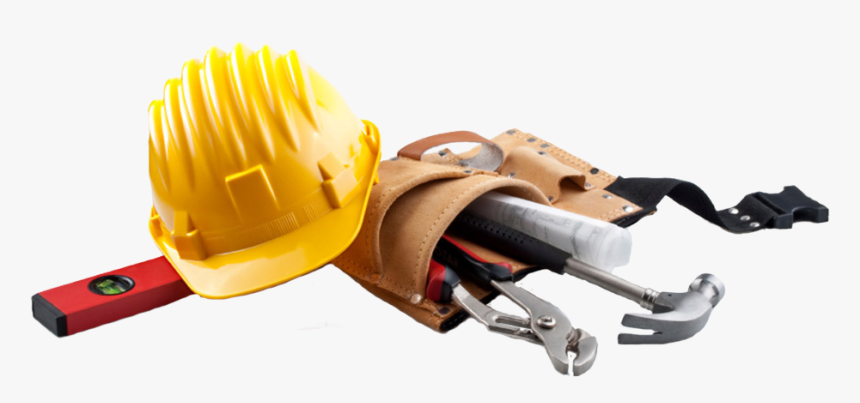 Construction Hat And Tools, HD Png Download