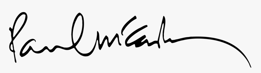 Paul Mccartney Signature - Paul Mccartney Signature Png, Transparent Png