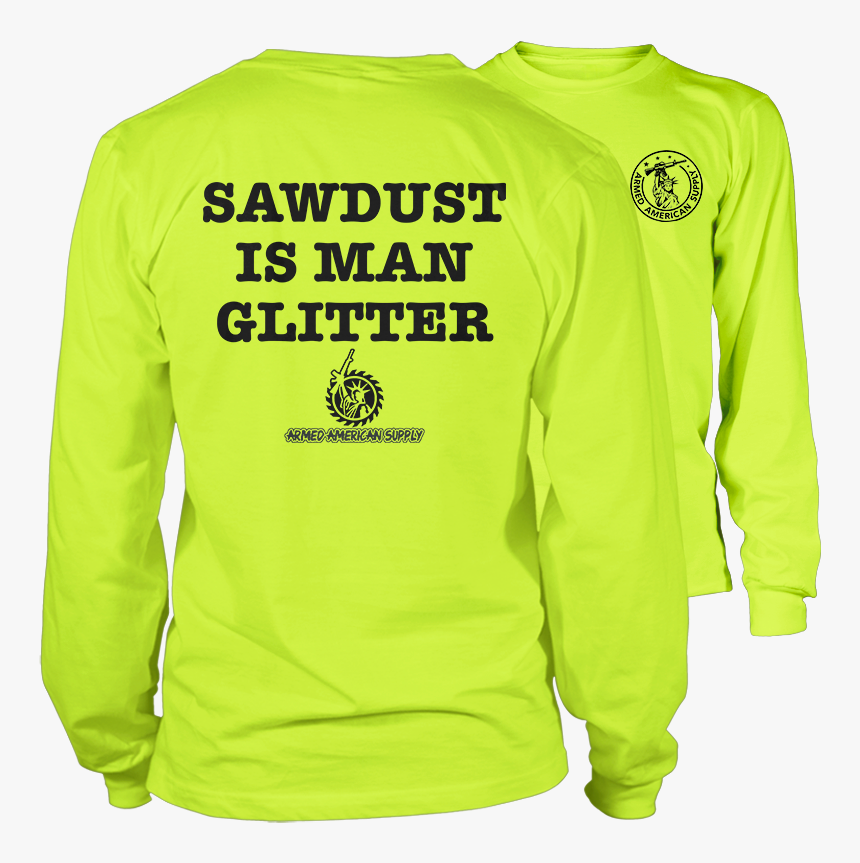 Hi-viz Work Shirt - Long-sleeved T-shirt, HD Png Download